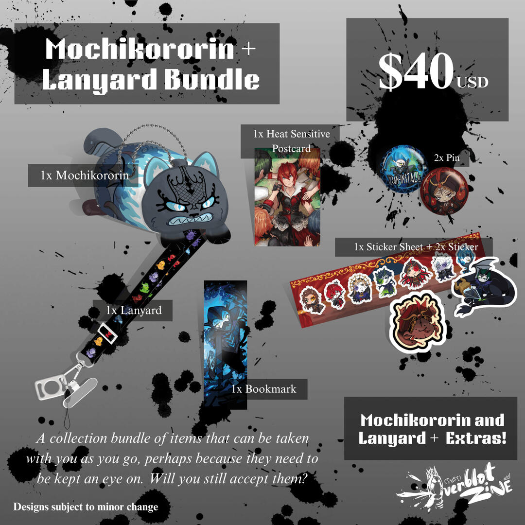 Overblot Bundles - Mochikororin + Lanyard Bundle