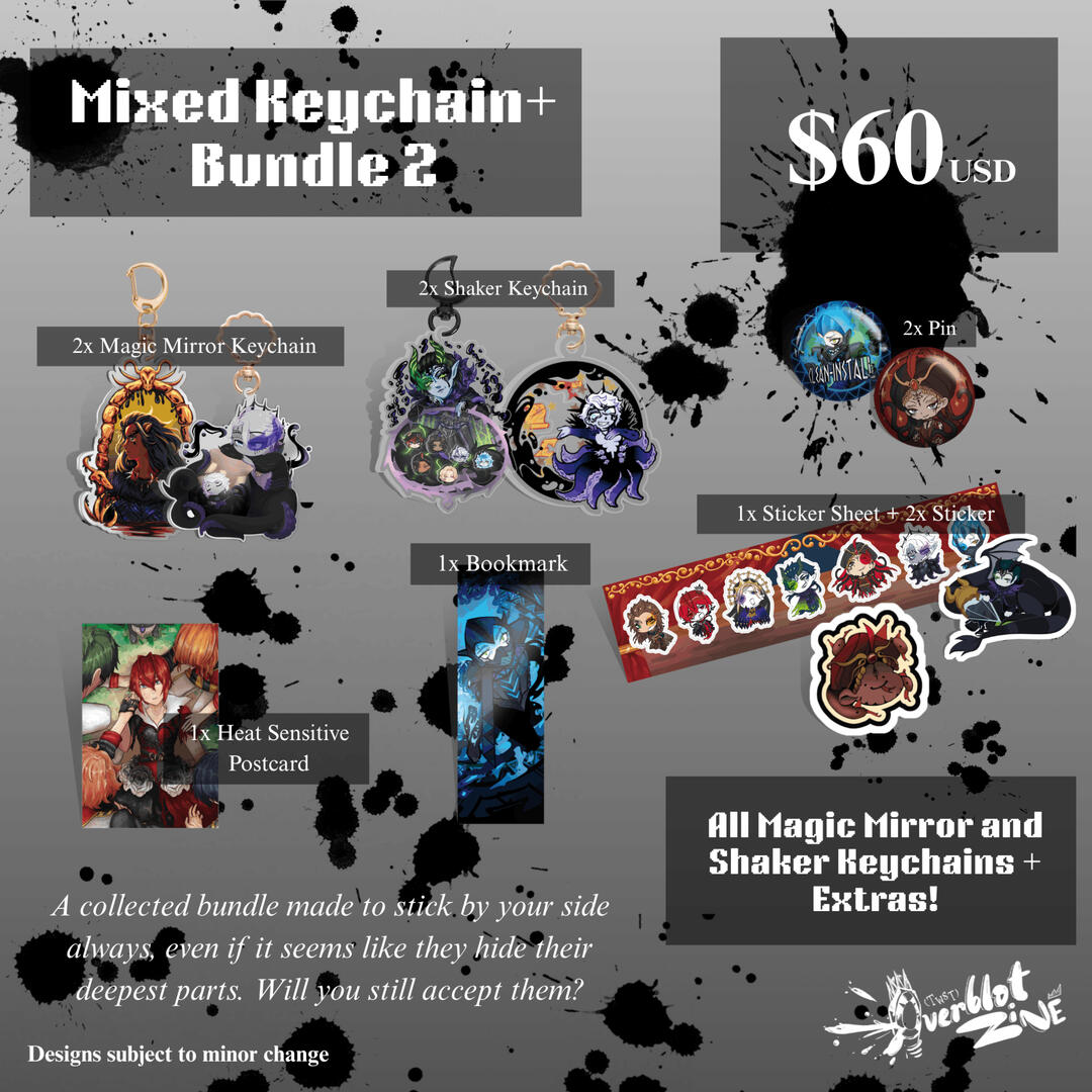 Overblot Bundles - Mixed Keychain+ Bundle 2