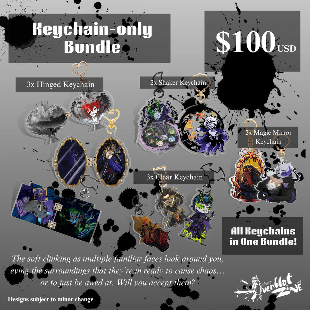 Overblot Bundles - Keychain-only Bundle Overblot Bundles - Keychain-only Bundle