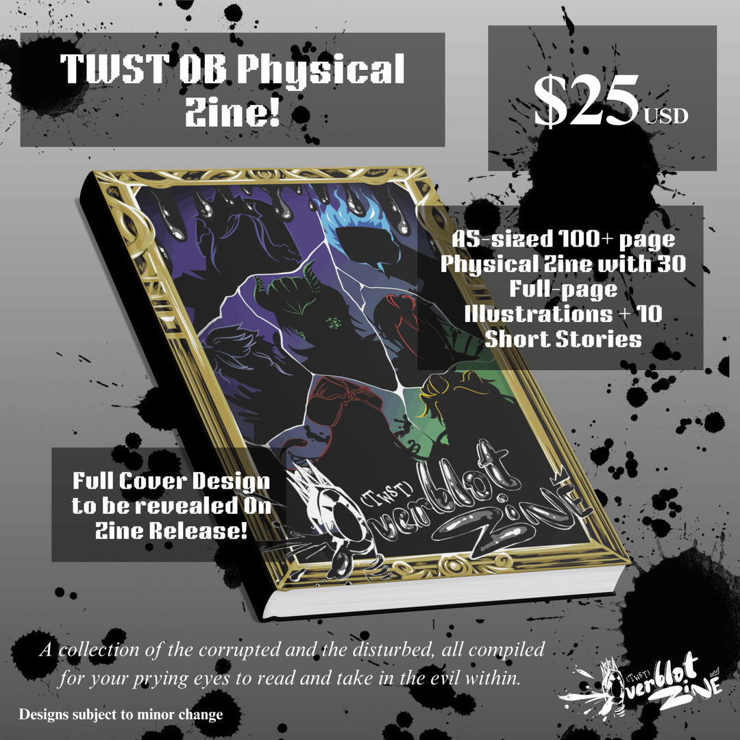 Cursed magical artifact – Zine book only